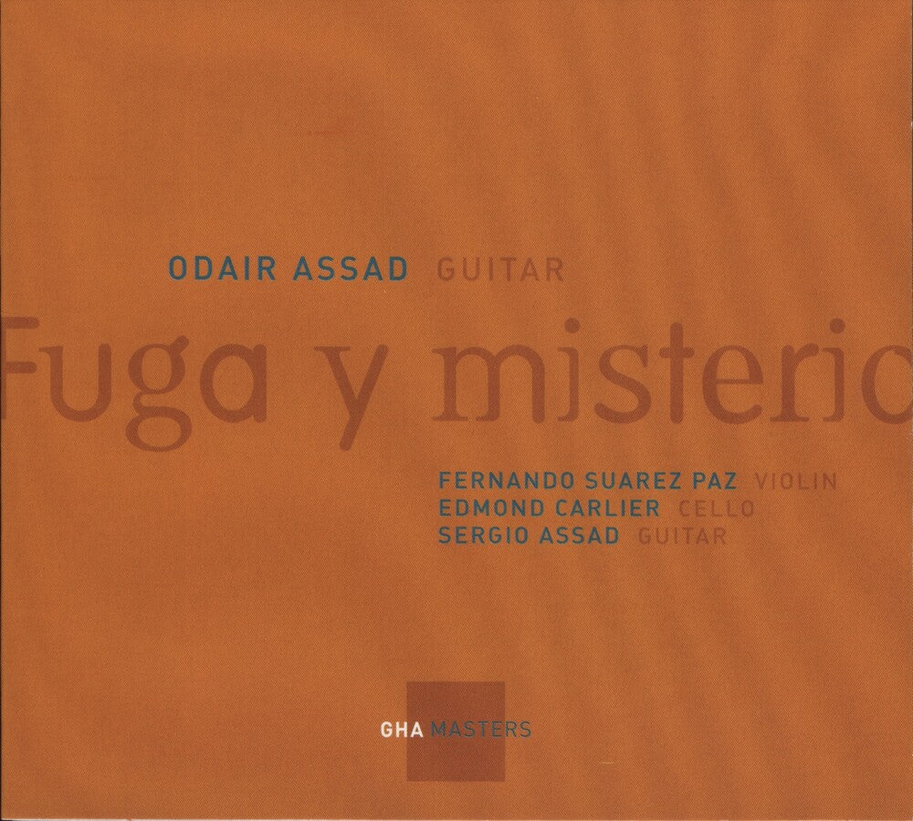 the album cover for Oder Assad - Fuga y Misterio
