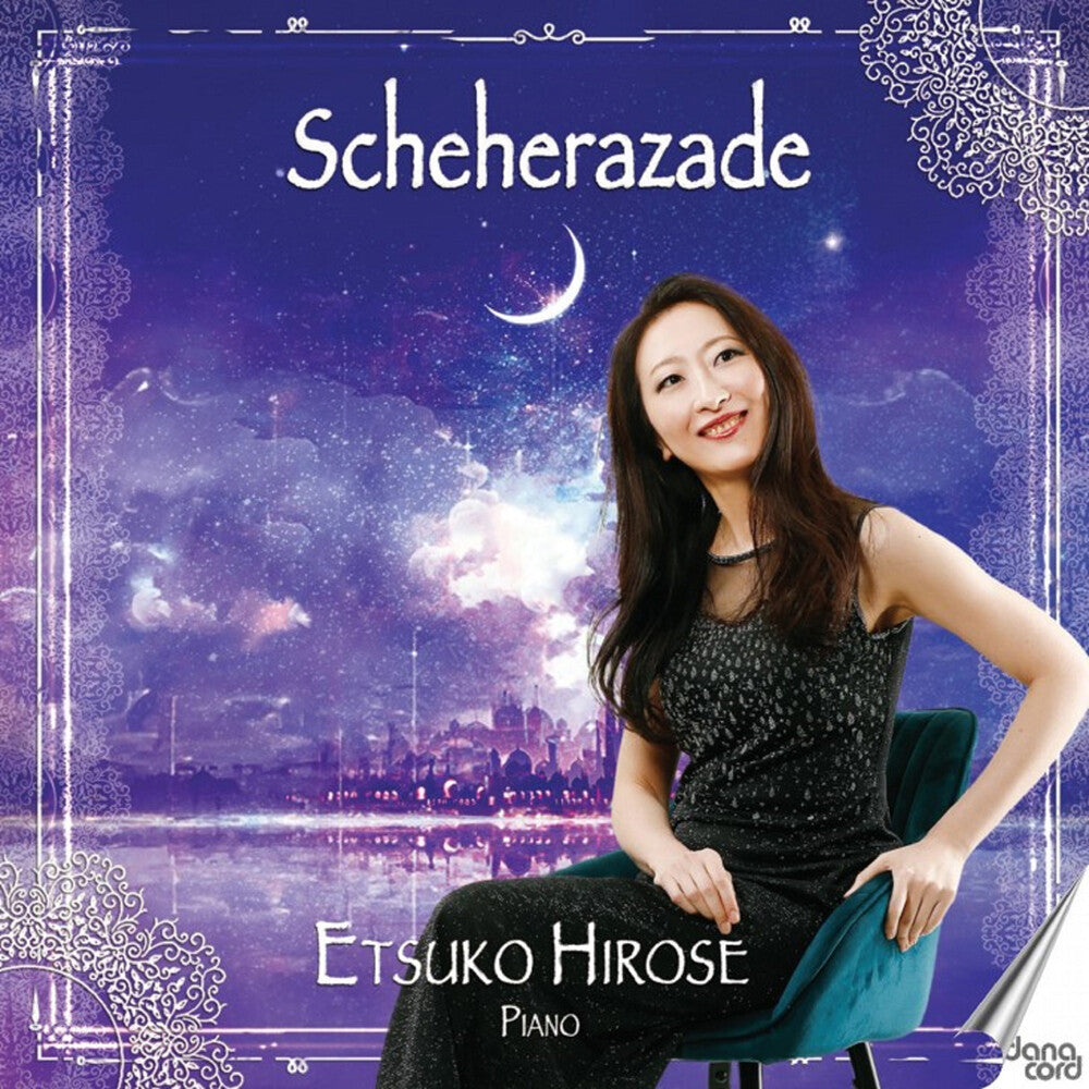 the album cover for Rimsky-Korsakov / Bortkiewicz / Hirose - Scheherazade