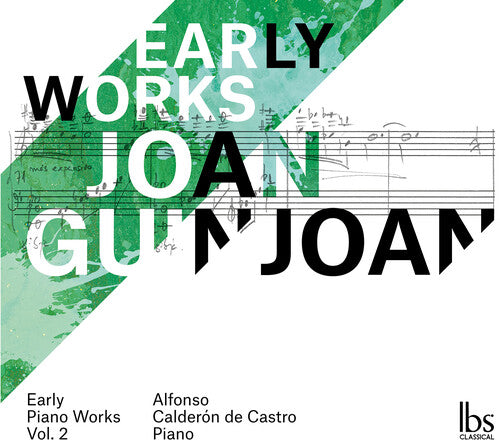 Guinjoan / Calderon De Castro - Early Piano Works - Music CD