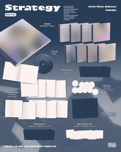 TWICE - Strategy (Step 4 Ver.) Music CD