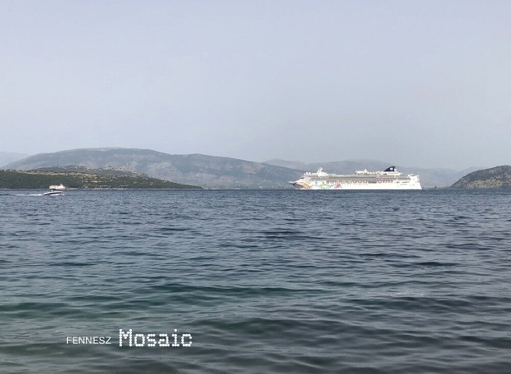 the album cover for Fennesz - Mosaic