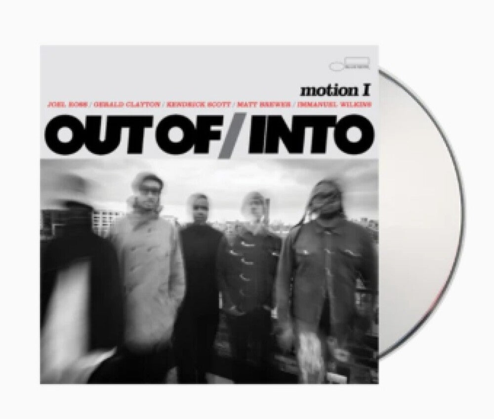 the album cover for Out Of/Into - Motion I