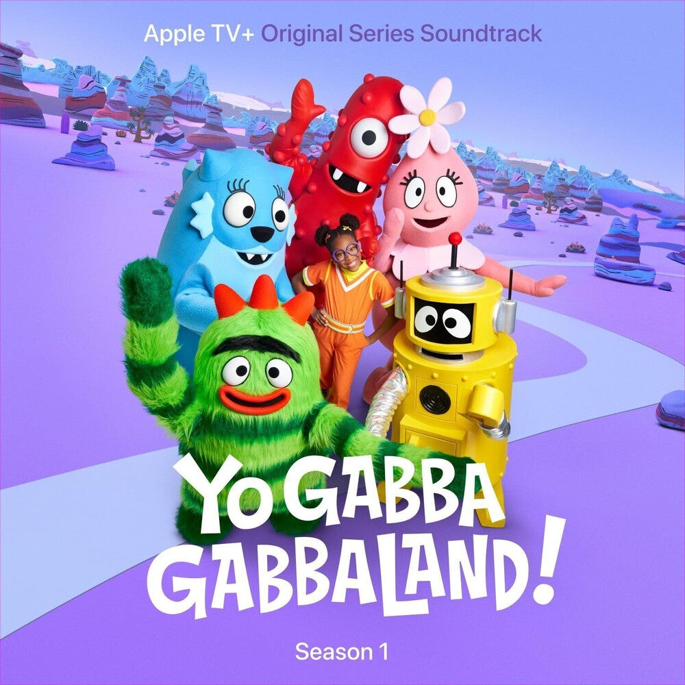 the album cover for Yo Gabba Gabba - Yo Gabba Gabbaland Season 1 (Apple Tv Series)