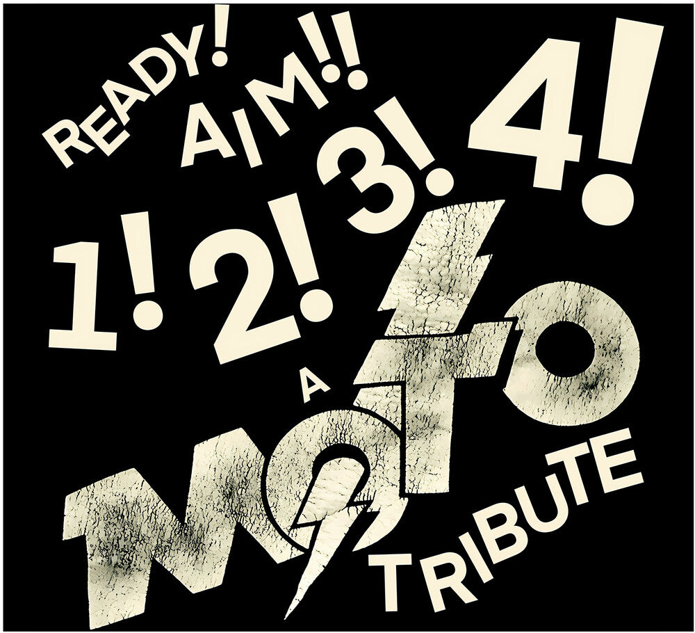 the album cover for Ready Aim 1 2 3 4 : Tribute To Moto / Various - Ready Aim 1 2 3 4 : Tribute To Moto / Various