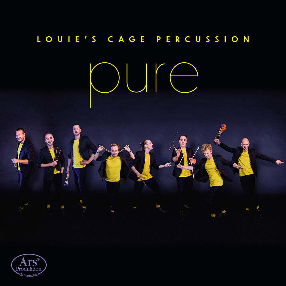 the album cover for Debussy / Klinger / Louie's Cage Percussion - Pure