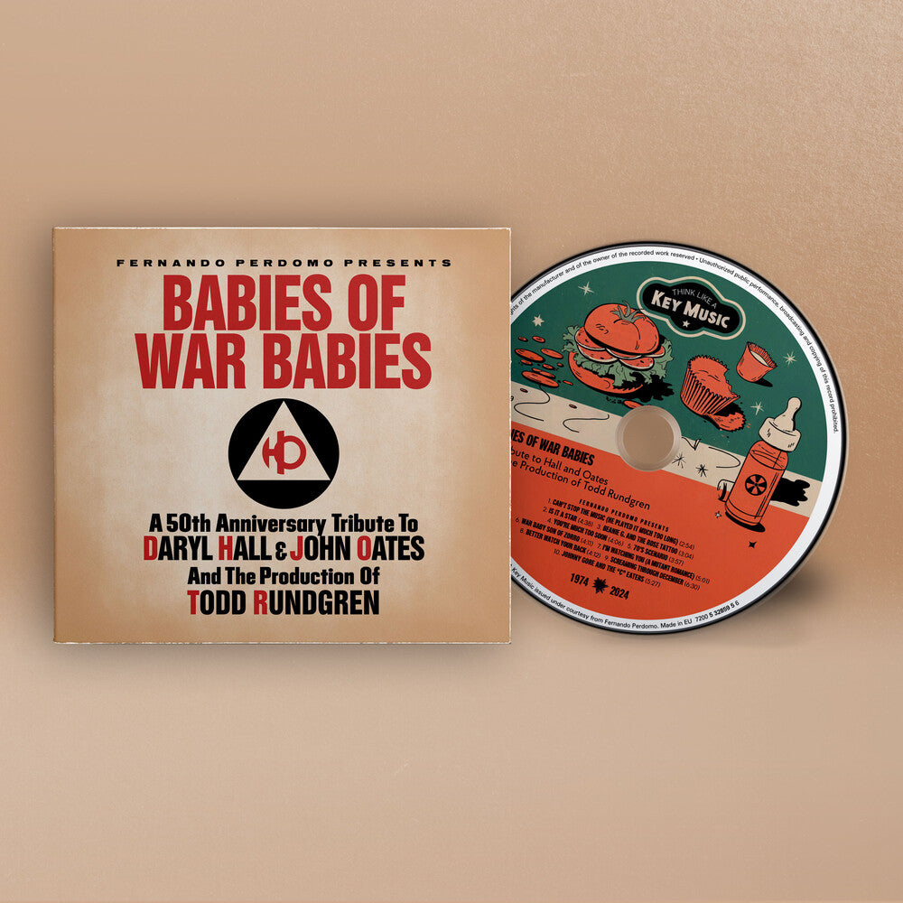 Babies Of War Babies: Tribute To Hall & Oates' War Music CD