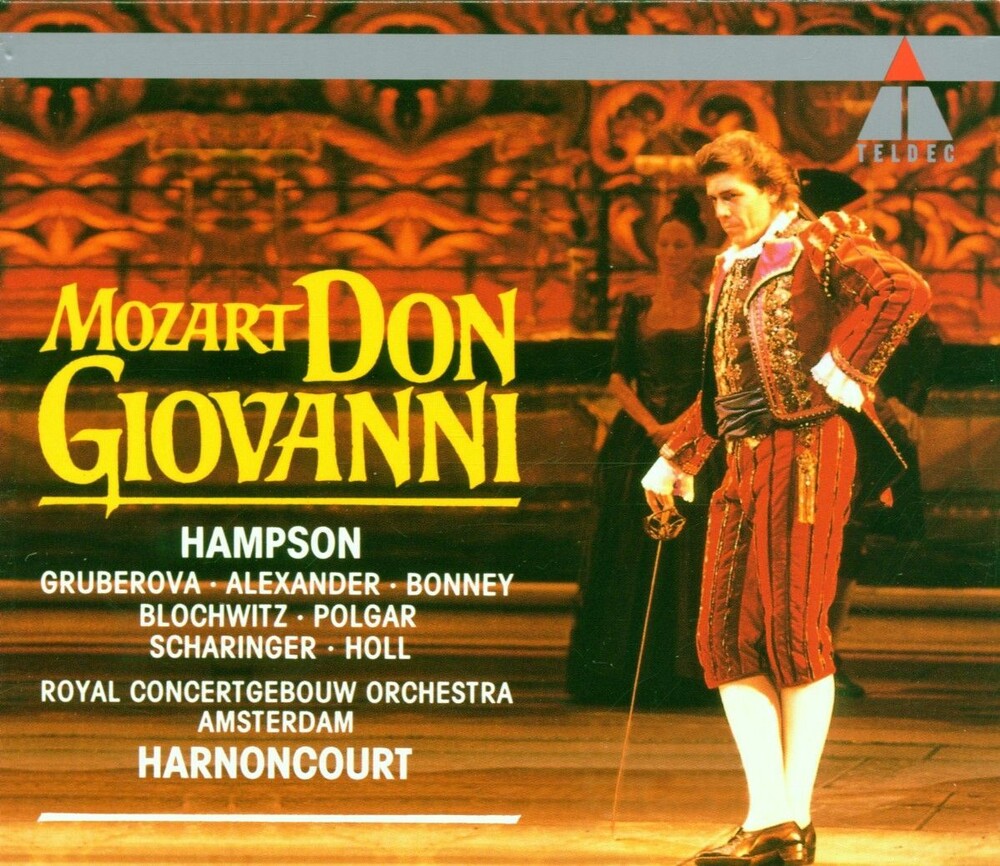 the album cover for Mozart / Hampson / Gruberova / Harnoncourt - Don Giovanni