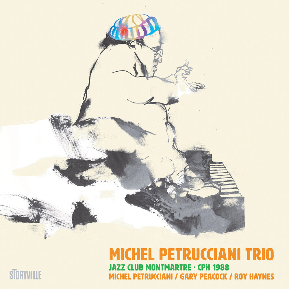 the album cover for Michel Petrucciani Trio - Jazz Club Montmartre: Cph 1988 (Uk)