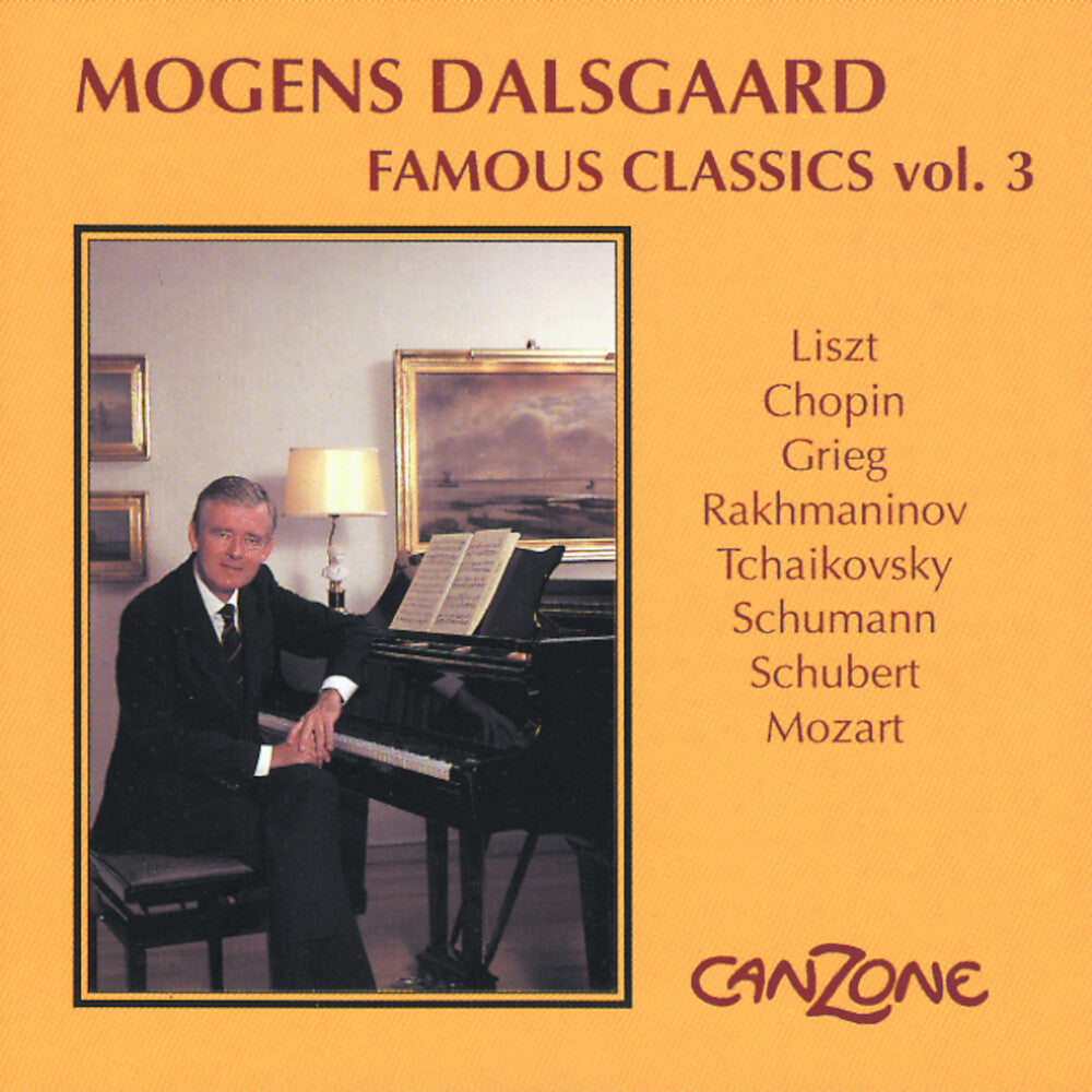the album cover for Mogens Dalsgaard - Famous Classics Vol. 3