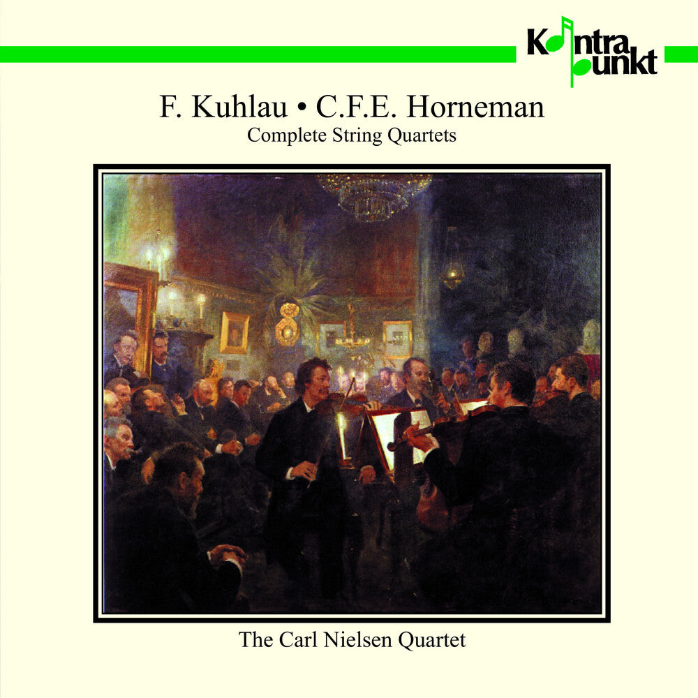 the album cover for Carl Nielsen - Complete String Quartets