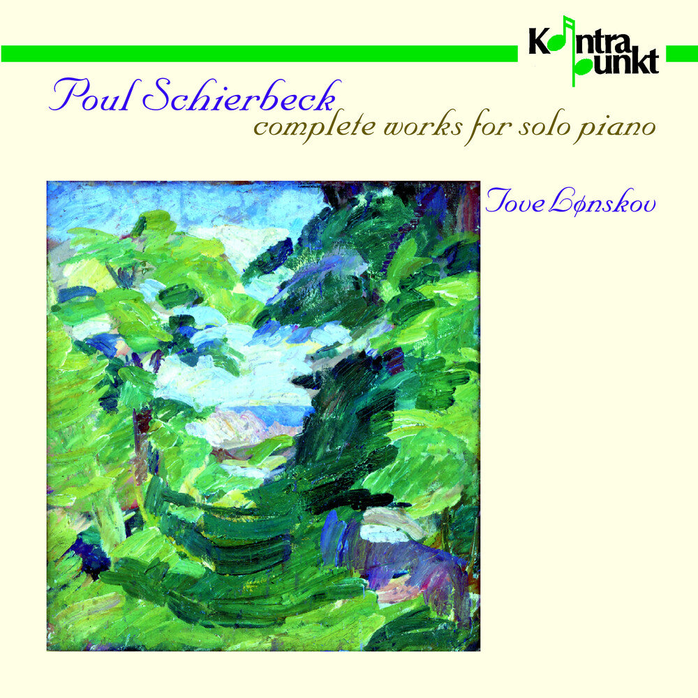 the album cover for Tove Lonskov - Complete Works For Solo Piano
