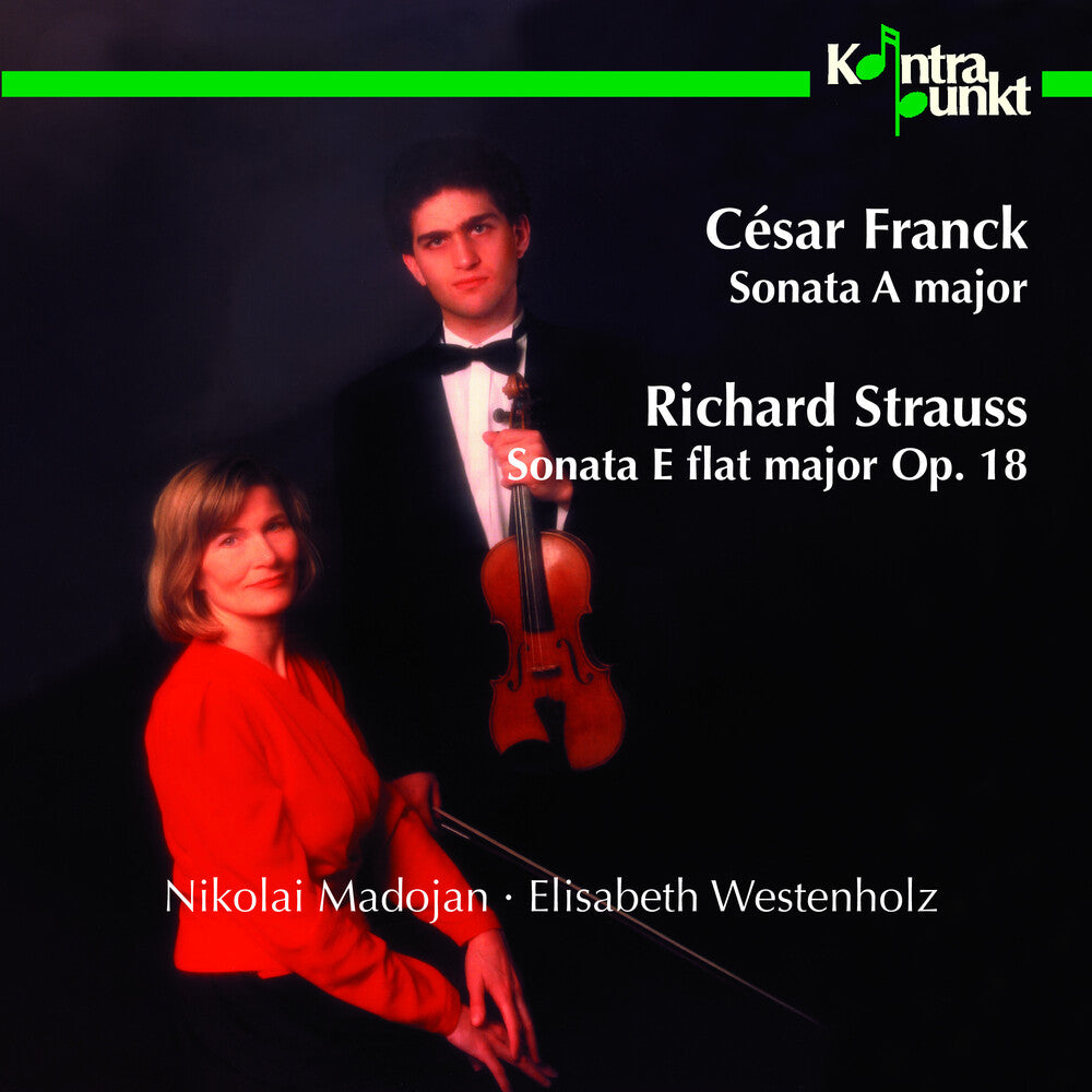 the album cover for Nikolai Madojan / Westenholz,Elisabeth - Sonatas For Violin & Piano
