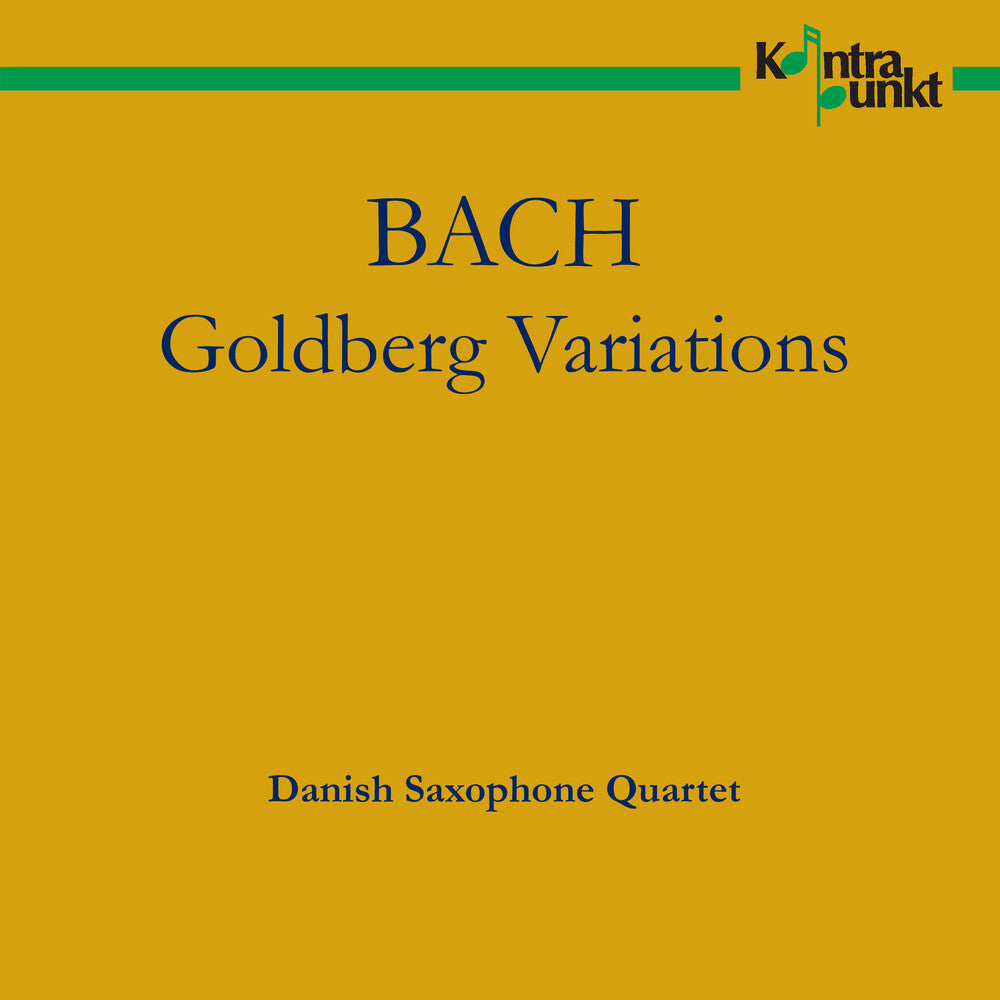 the album cover for Danish Saxophone Quartet - Goldberg Variations