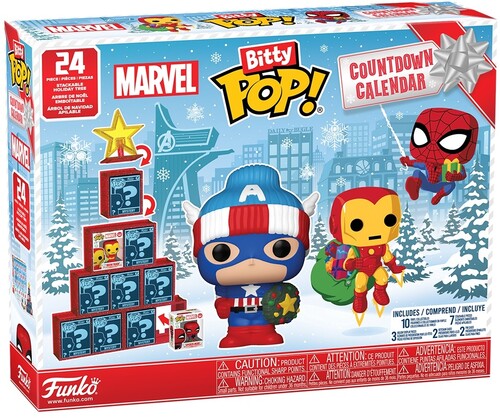 Bitty Pop Countdown Calendar - Bitty Pop Countdown Calendar Marvel Comics - Collectibles