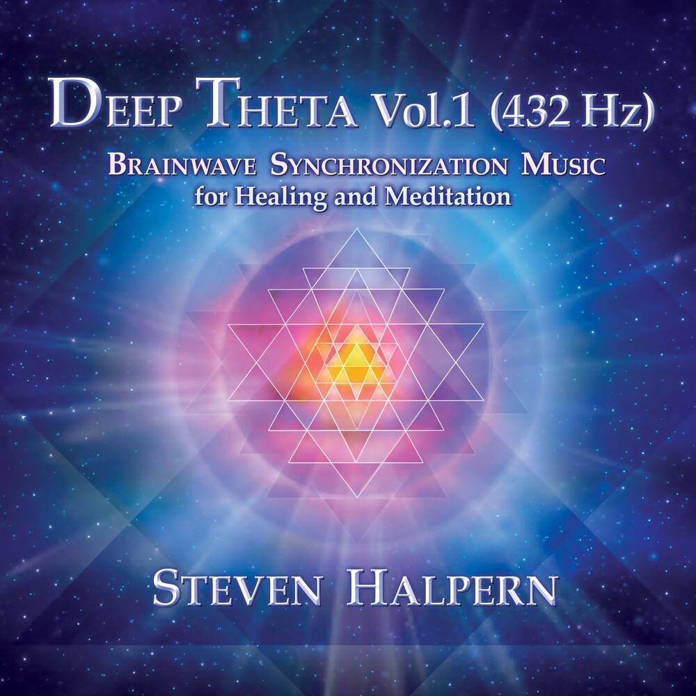 the album cover for Steven Halpern - Deep Theta Vol. 1 (432 Hz) Brainwave Synchronizati
