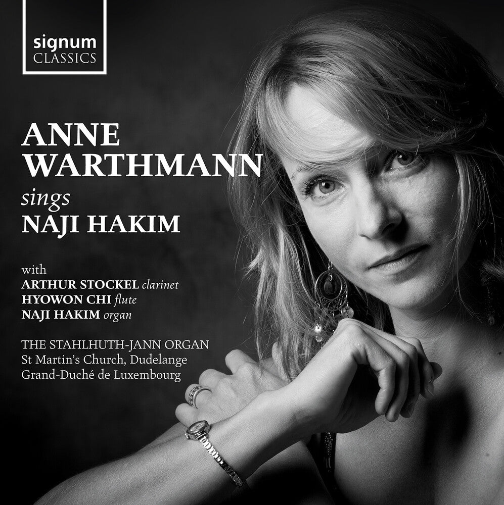 the album cover for Hakim / Warthmann / Stockel - Anne Warthmann Sings Naji Hakim