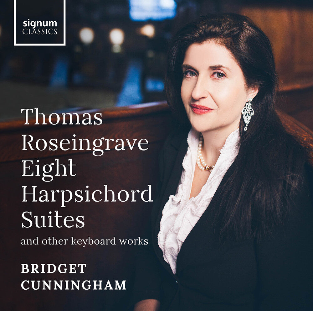 the album cover for Roseingrave / Scarlatti / Cunningham - Eight Harpsichord Suites & Other Keyboard Works