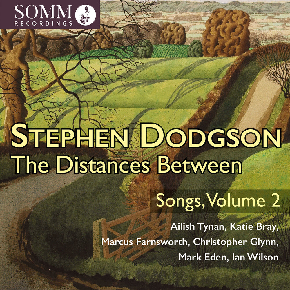the album cover for Dodgson / Tynan / Farnsworth - Distances Between - Songs Vol. 2