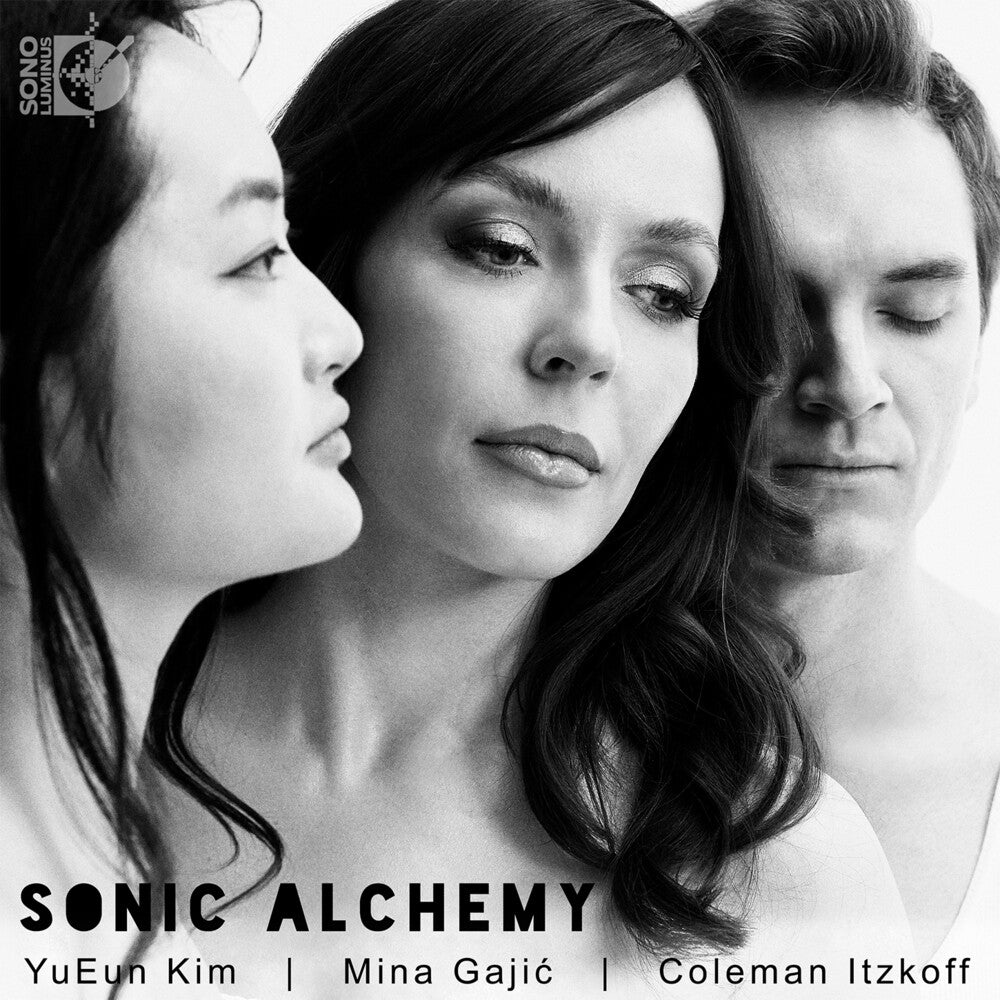 the album cover for Mozart / Part / Itzkoff - Sonic Alchemy