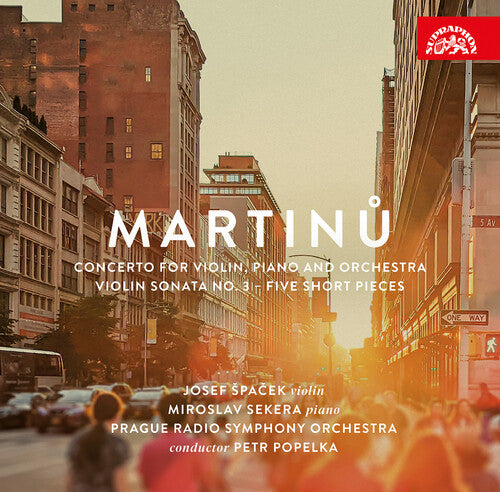 Martinu / Sekera / Prague Radio Symphony Orchestra - Concerto For Violin & Piano Violin Sonata No. 3 - Music CD