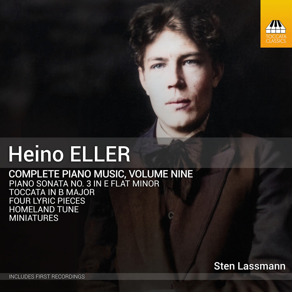 the album cover for Eller / Lassmann - Complete Piano Music Vol. 9