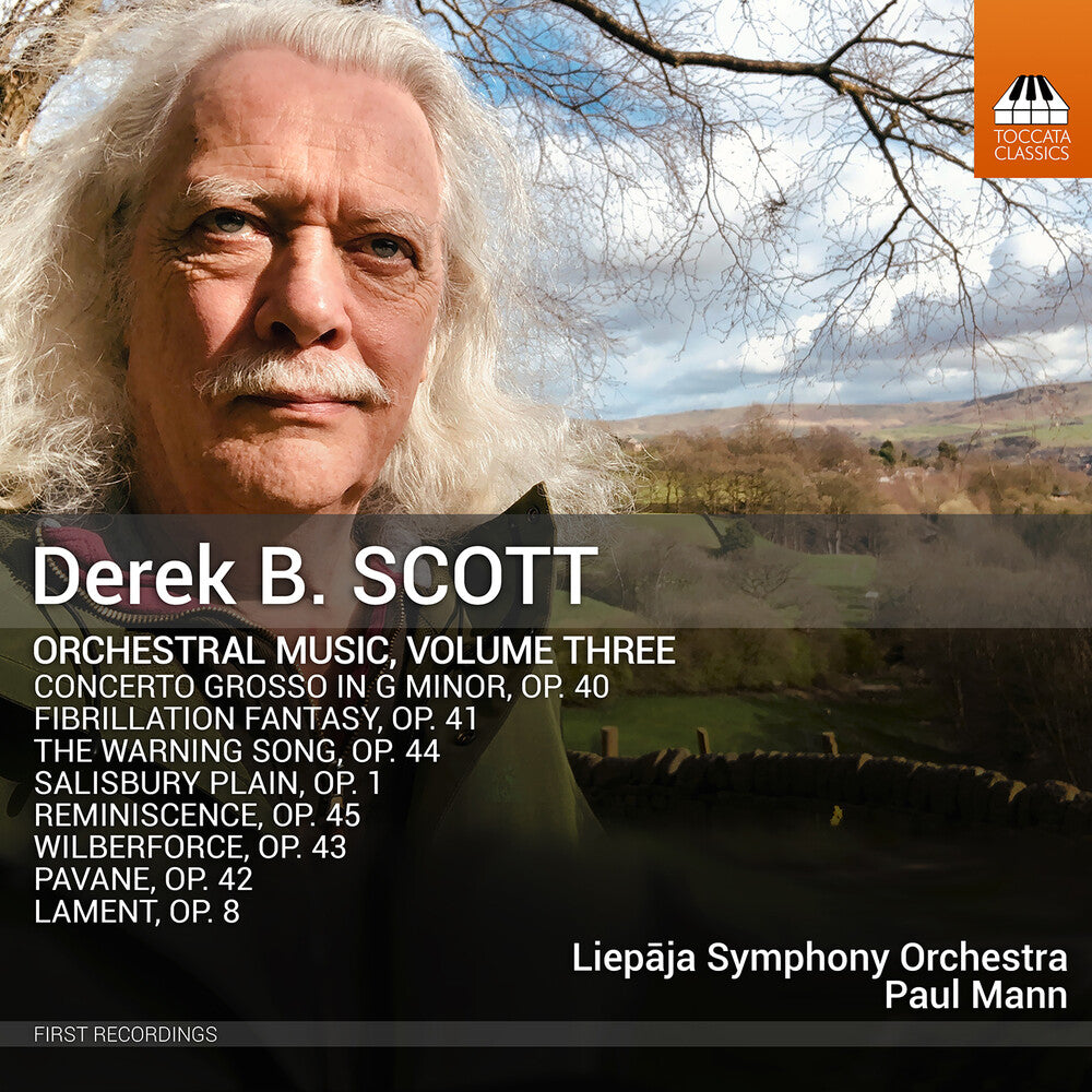 the album cover for Scott / Liepaja Symphony Orchestra - Orchestral Music, Vol. 3