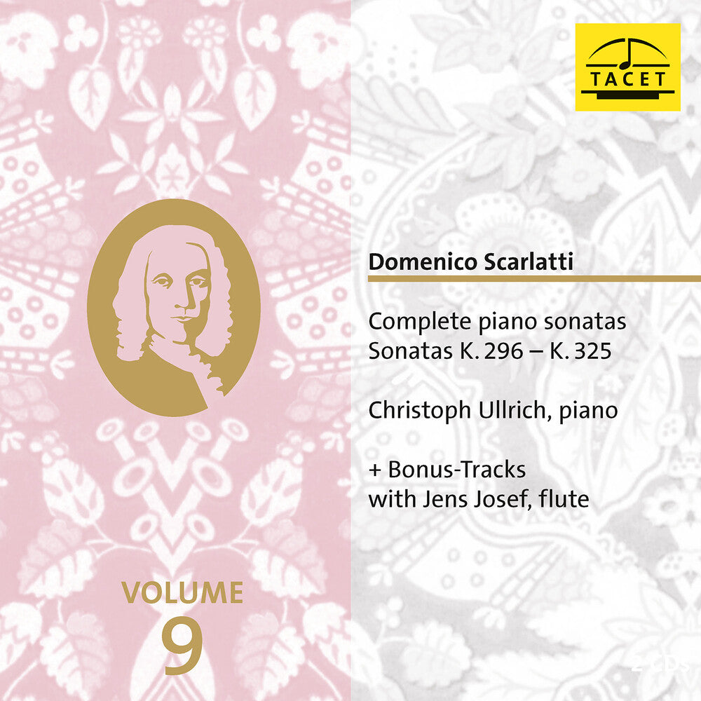 the album cover for Josef / Scarlatti / Ullrich - Complete Piano Sonatas Vol. 9