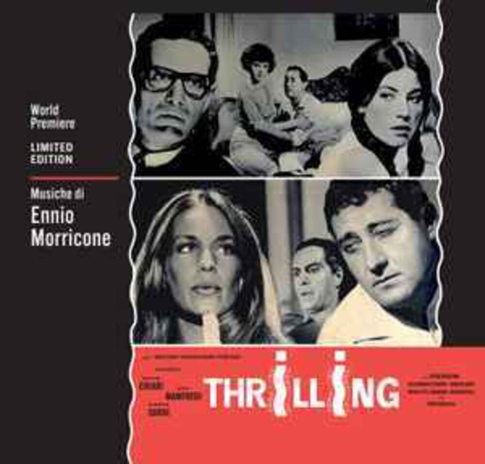 the album cover for Solisti & Orchestre Del Cinema Ital / Morricone - Thrilling (Second Edition) - O.S.T. (Ita)