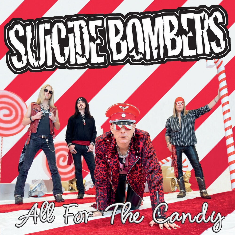 the album cover for Suicide Bombers - All For The Candy (Uk)