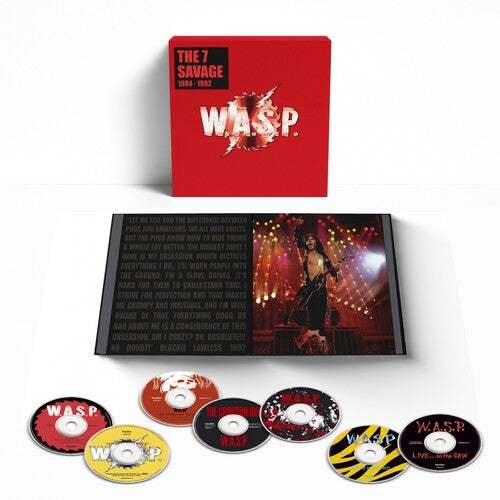 W.a.s.p. - 7 Savage: 1984-1992 - Music CD