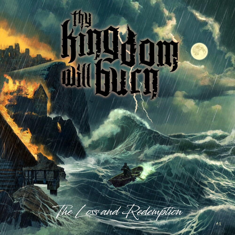the album cover for Thy Kingdom Will Burn - Loss & Redemption