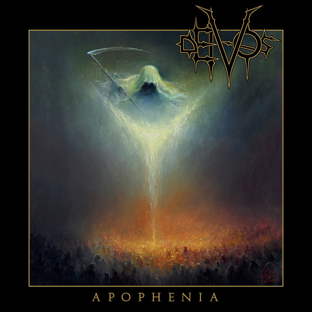 the album cover for Deivos - Apophenia