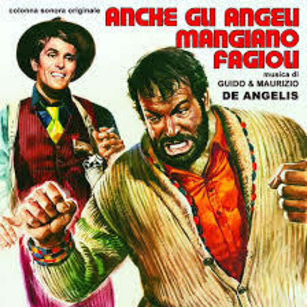 the album cover for De Guido Angelis / De Angelis,Maurizio (Ita) - Anche Gli Angeli Mangiano Fagioli - O.S.T. (Ita)