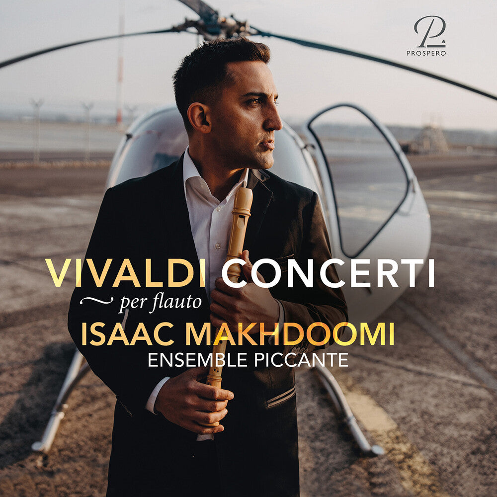 the album cover for Vivaldi / Makhdoomi - Flute Concertos