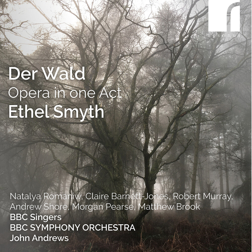 the album cover for Smyth / Romaniw / BBC Symphony Orchestra - Der Wald