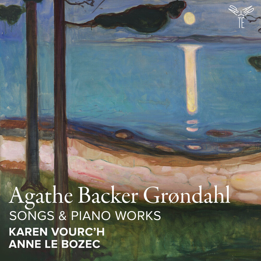 the album cover for Karen Vourc'h / Anne Le Bozec - Grondhal: Songs & Piano Works