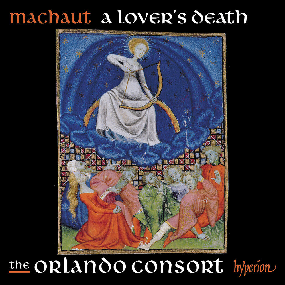 the album cover for Orlando Consort - Machaut: A Lover's Death