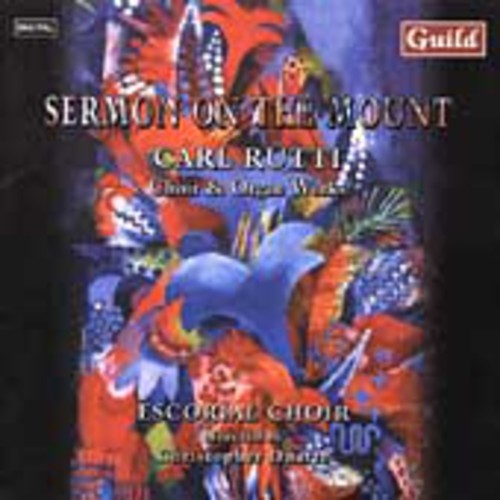the album cover for Carl Rütti - Sermon on the Mount