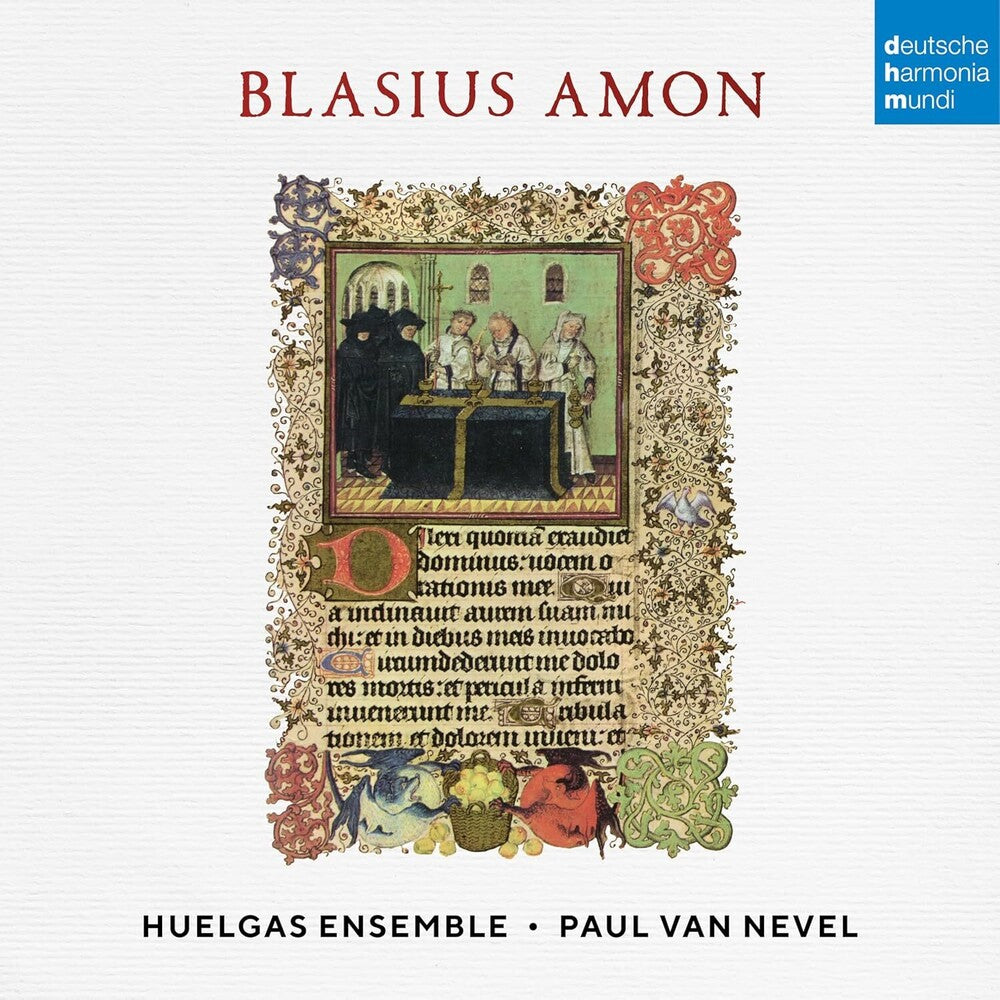 the album cover for Blasius Amon / Huelgas Ensemble / Van Nevel,Paul - Blasius Amon: Sacred Works (Ger)