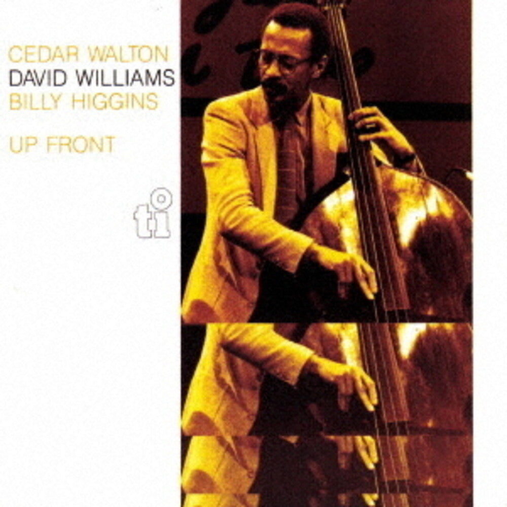 the album cover for David Williams / Walton,Cedar - Up Front (Jpn)