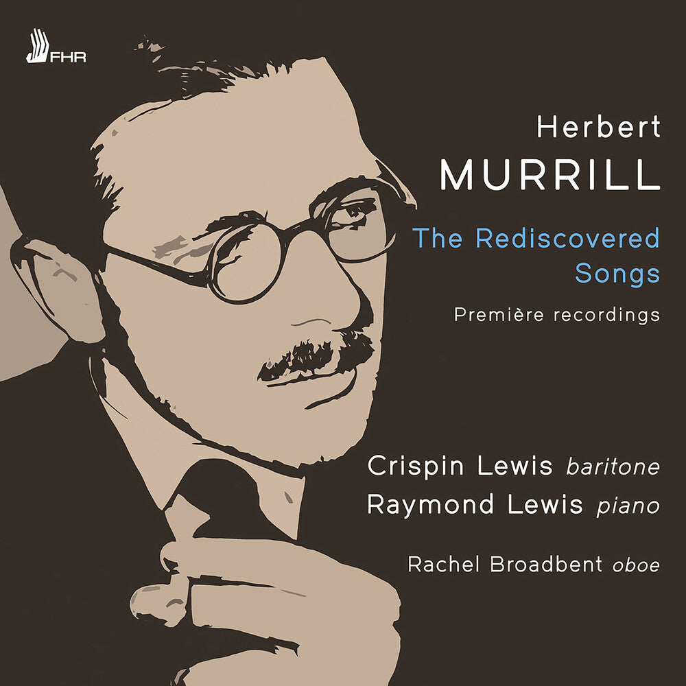 the album cover for Murrill / Lewis / Broadbent - Rediscovered Songs