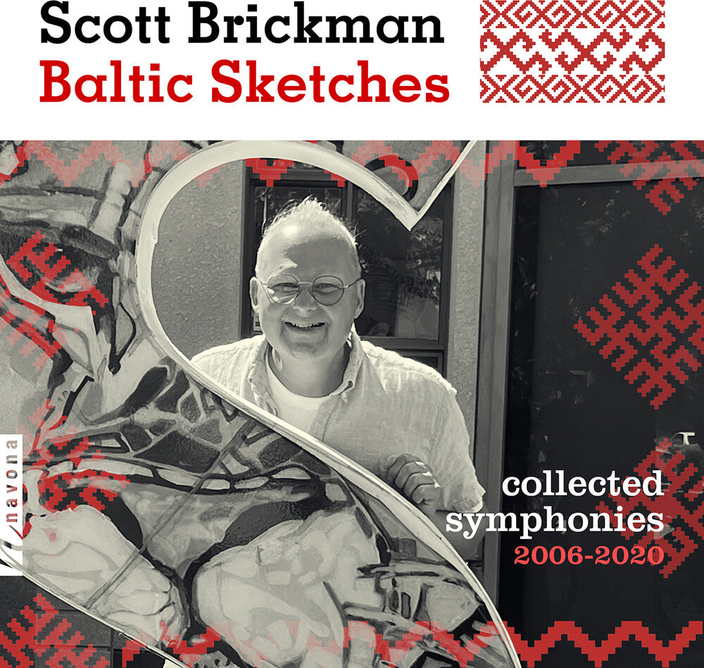 the album cover for Brickman / Winstin / Zagreb Philharmonic Orchestra - Baltic Sketches