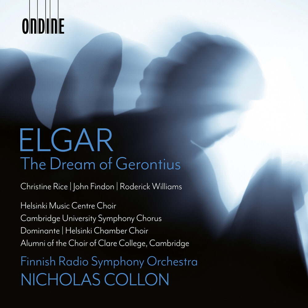 the album cover for Elgar / Rice / Finnish Radio Symphony Orchestra - Dream Of Gerontius