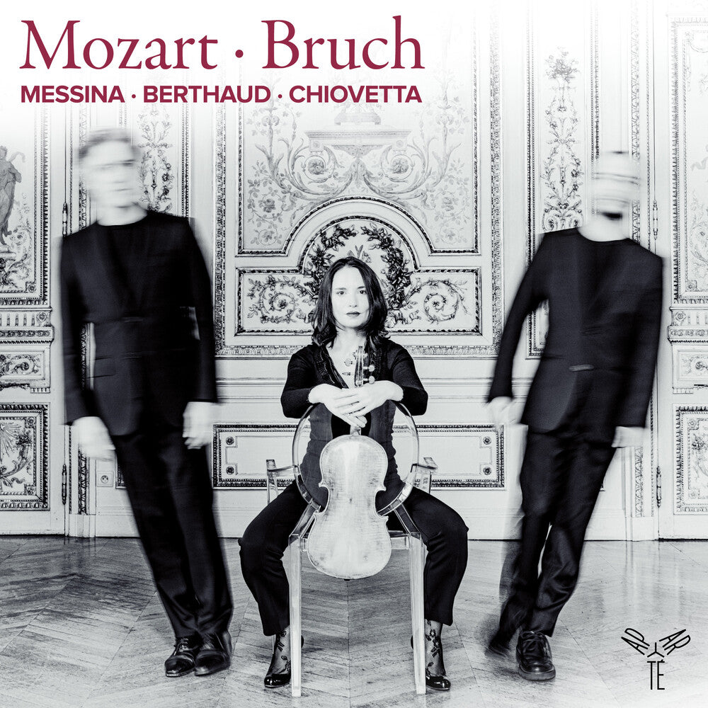 the album cover for Patrick Messina / Berthaud,Lise - Mozart & Bruch