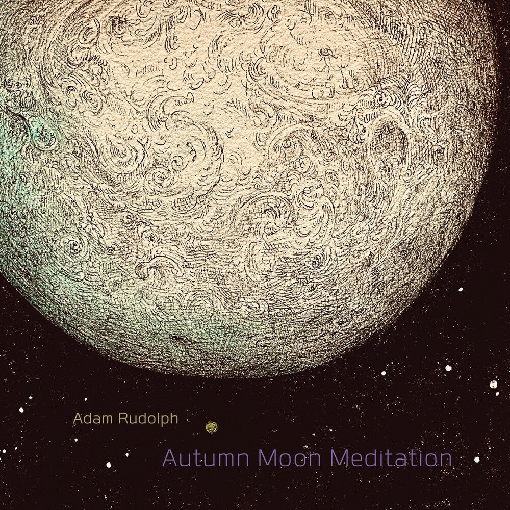 the album cover for Adam Rudolph - Autumn Moon Meditation