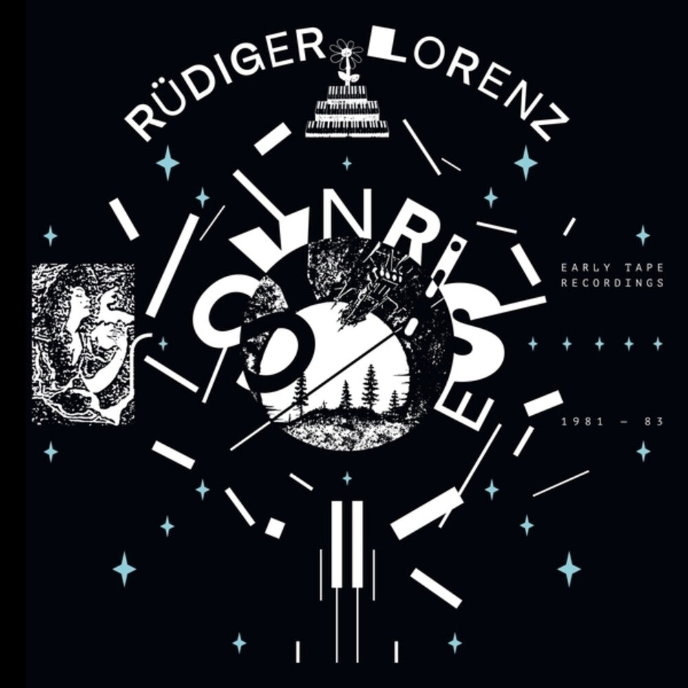 the album cover for Rudiger Lorenz - Synrise: Early Tape Recordings 1981-83