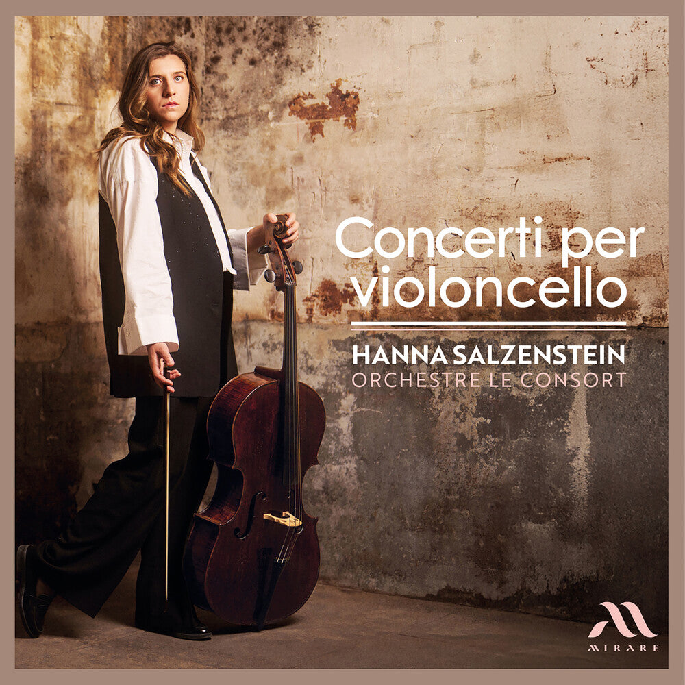 the album cover for Hanna Salzenstein - Concerti Per Violoncello