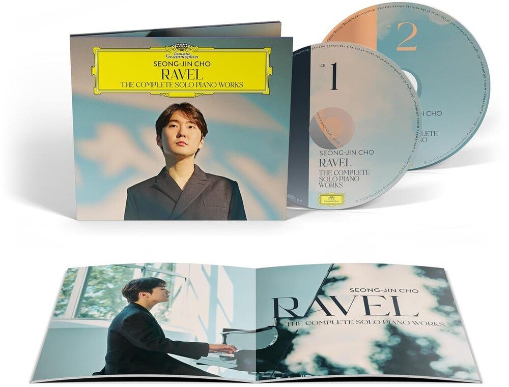 the album cover for Ravel / Seong Cho -Jin - Complete Solo Piano Works