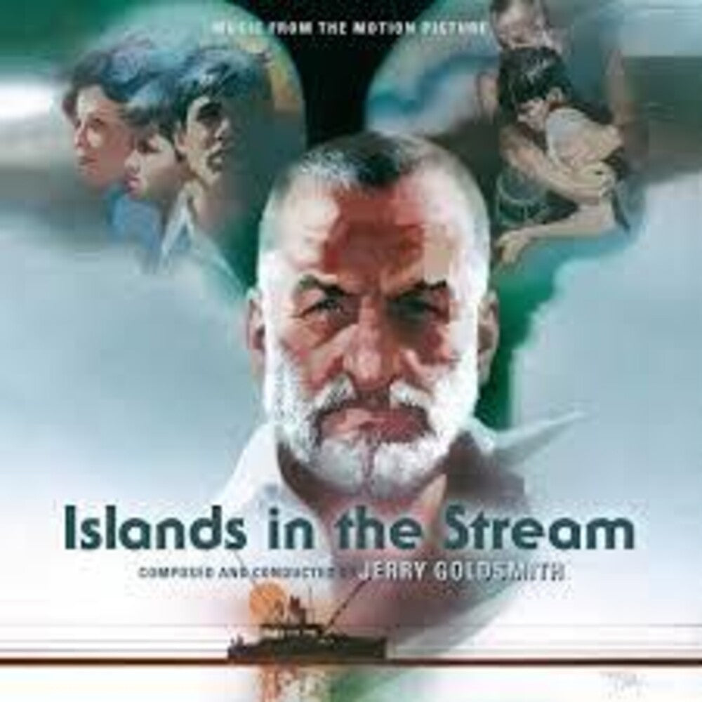 the album cover for Jerry Goldsmith (Ita) - Islands In The Stream - O.S.T. (Ita)