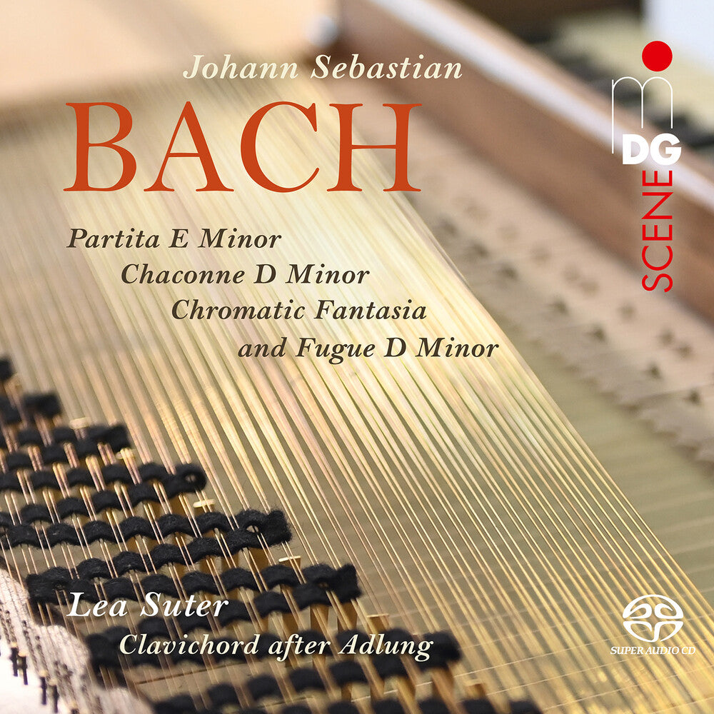 the album cover for J Bach .S. / Suter - Works For Clavichord (Hybr)